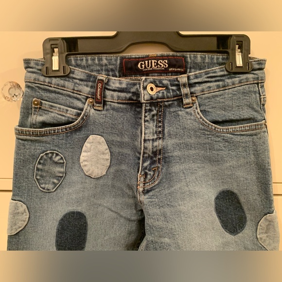 GUESS Vintage Patchwork Jeans - Picture 3 of 7
